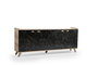 Hanah Home Sumer H3030 Consola de Mármol y Roble